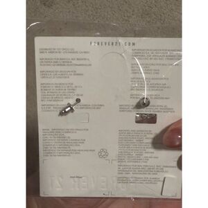 NWT Forever 21 Silver-Tone Rhinestone Cluster Stud Earrings - Clear Crystal Glam